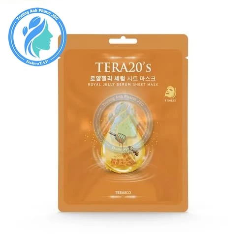 Mặt nạ TERA20's Royal Jelly Serum Sheet Mask 28ml - Bổ sung dưỡng chất cho da